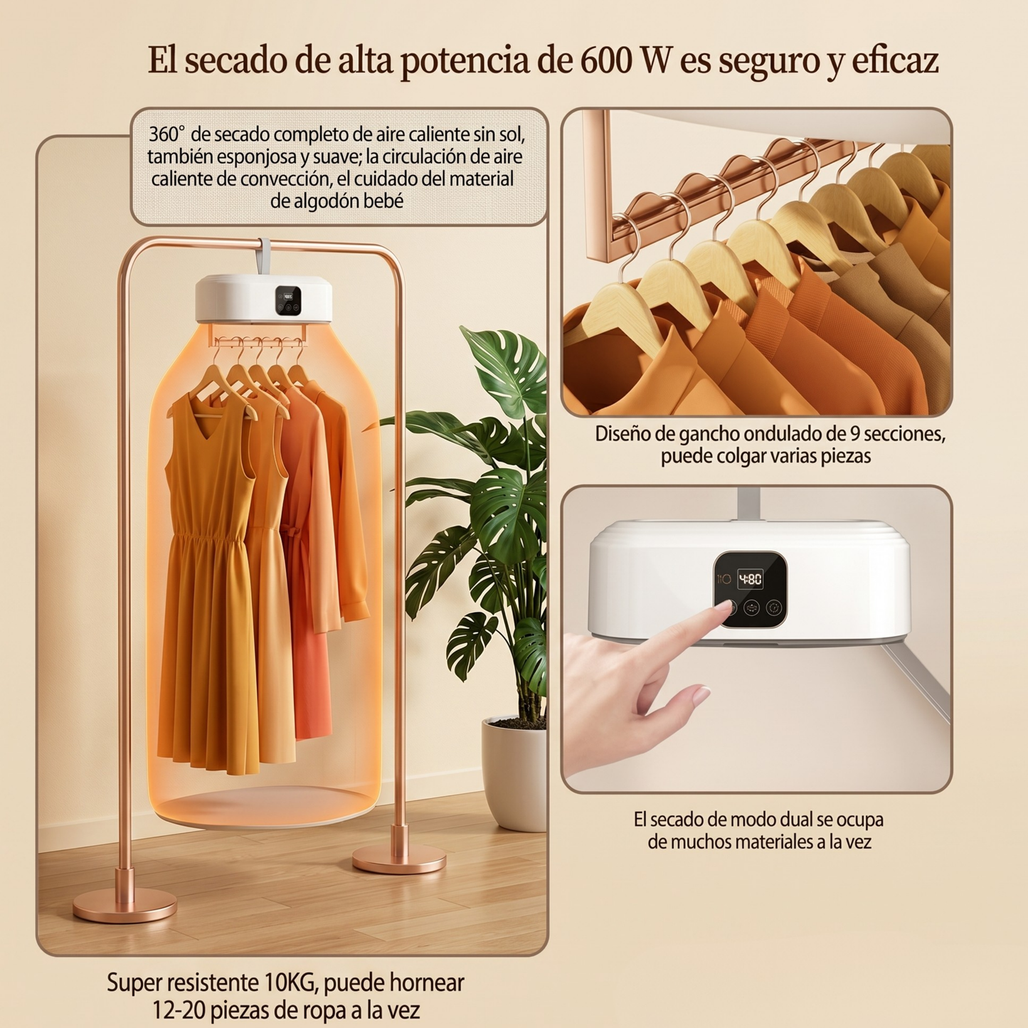 PocketDryer™ Olvídate de la Secadora, Seca tu ropa al instante donde quieras!