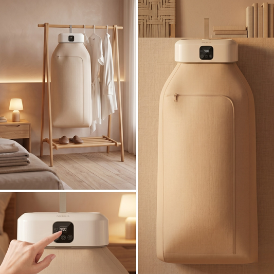PocketDryer™  Olvídate de la Secadora, Seca tu ropa al instante donde quieras!