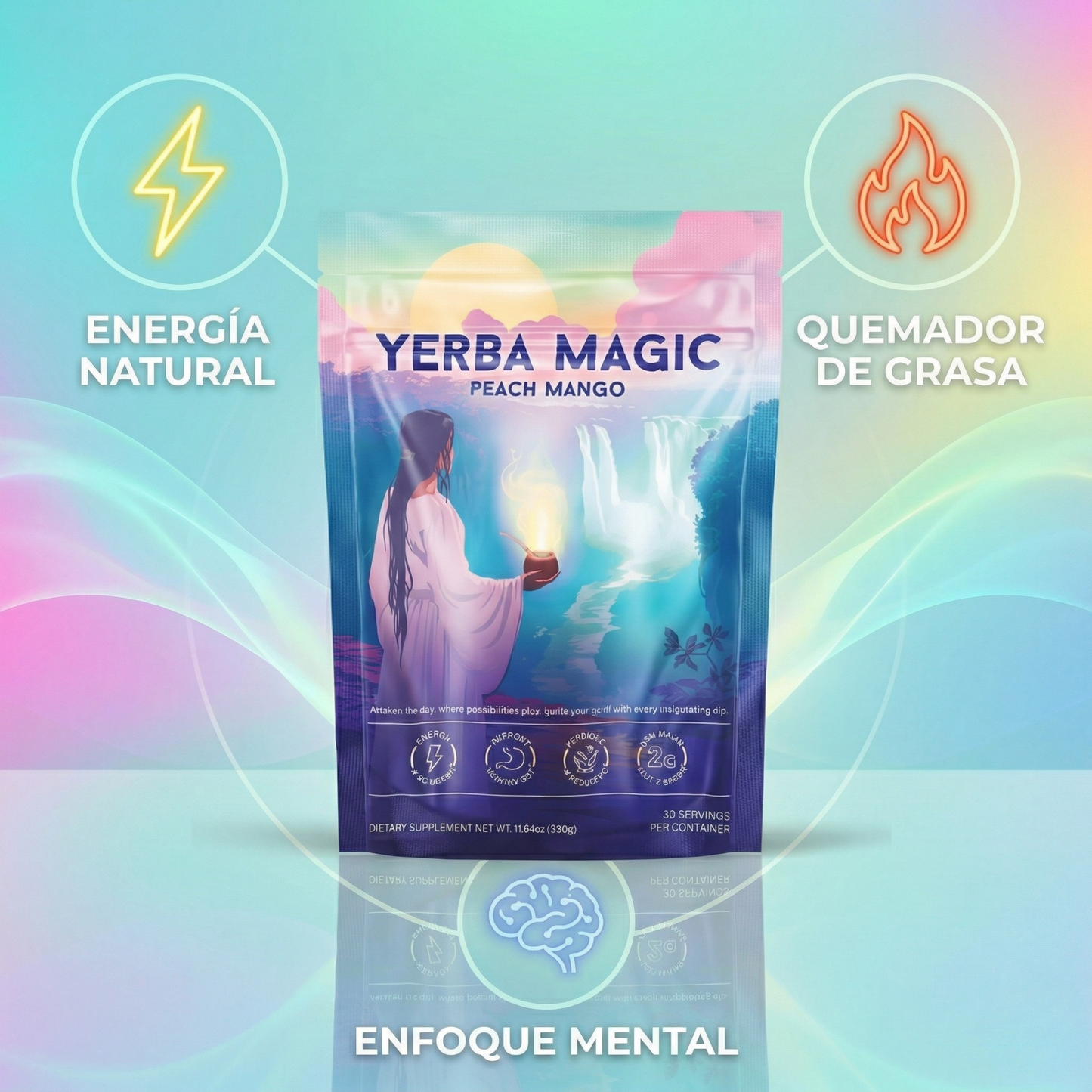 Yerba Magic Mate - El Suplemento Natural que quema grasa, da energía y elimina el apetito.