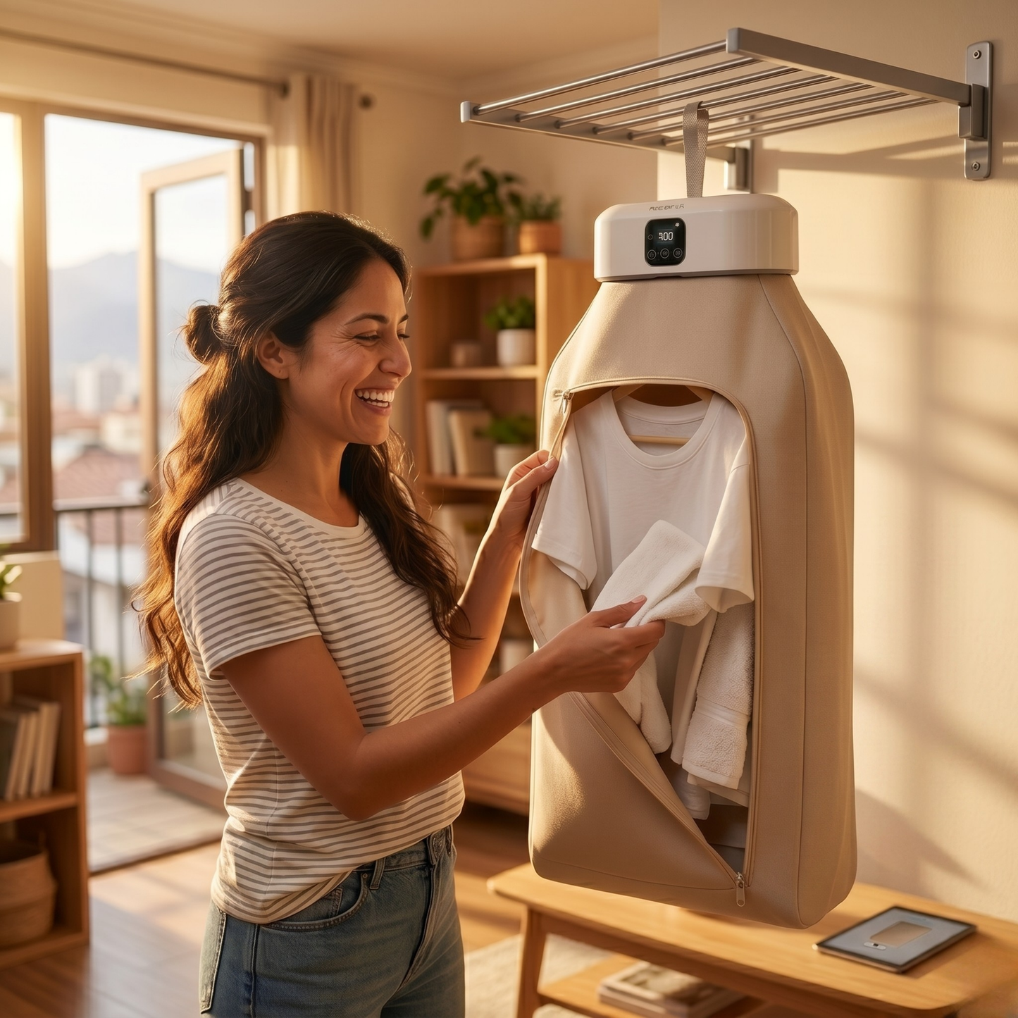 PocketDryer™  Olvídate de la Secadora, Seca tu ropa al instante donde quieras!