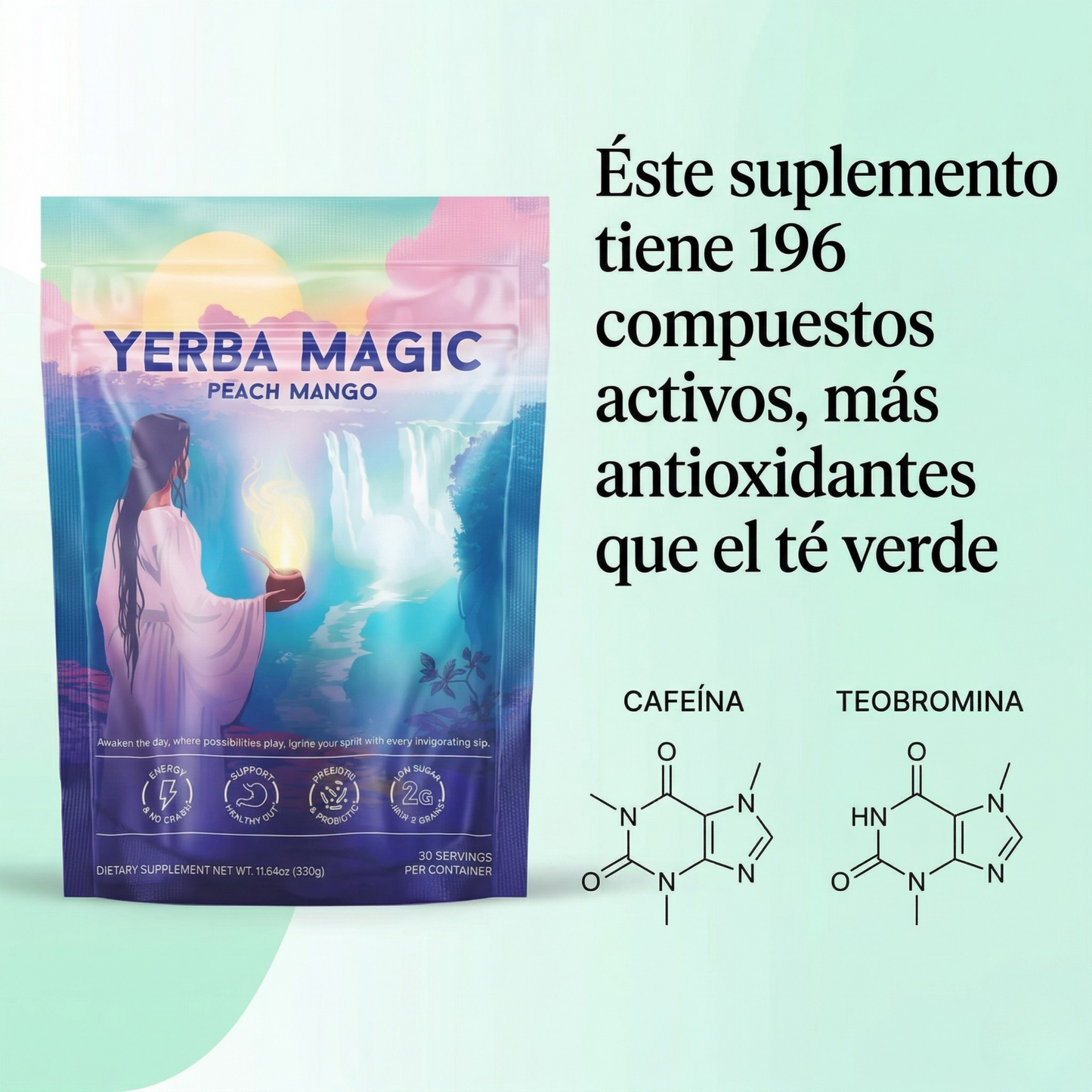 Yerba Magic Mate - El Suplemento Natural que quema grasa, da energía y elimina el apetito.